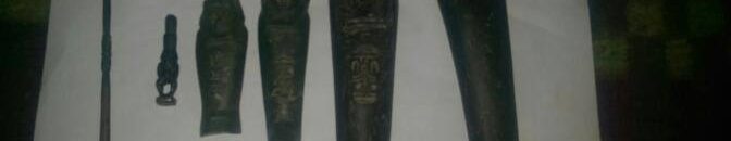 بالصور .. ضبط (6) تماثيل جنائزية لمقبرة فرعونية مسروقة بالسودان 14 17911063 10154716036863335 1935489869 n