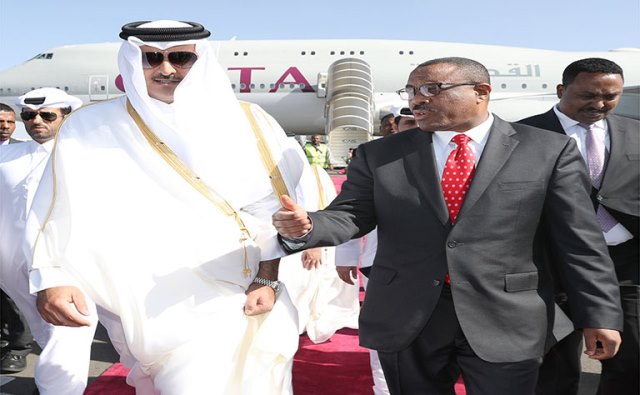 رئيس وزراء إثيوبيا يصل قطر الاثنين في زيارة رسمية 1 تميم اثيوبيا
