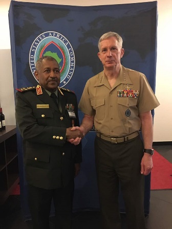 مباحثات سودانية أميركية لمحاربة الإرهاب وتعزيز الأمن في ليبيا 1 عدوي افريكوم