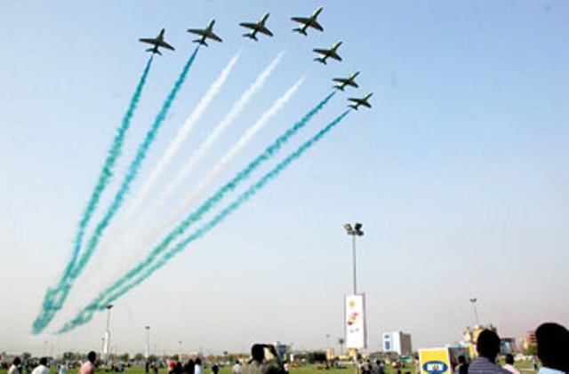 "صقور السعودية" تنفذ أول استعراض بسماء الخرطوم 1 عرض سعودي