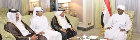 البشير يدعو القطريين للاستثمار في السودان 10 البشير قطر