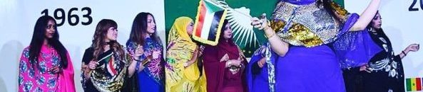 مصممة أزياء مصرية ترفع علم السودان وتقول: لا فرق بين البلدين 12 شيماء