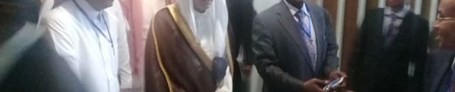 صورة تجمع وزير الخارجية السعودي وطه عثمان في اثيوبيا ظهر الثلاثاء 10 طه الجبير