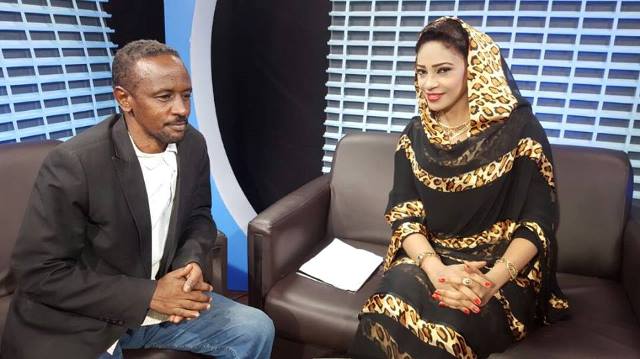 سهام عمر تستضيف سراج النعيم في قناة الهلال الفضائية 1 سراج سهام