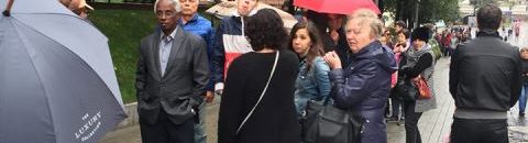 عثمان ميرغني يزور قبر لينين وأصدقائه يمازحونه: إن شاء الله لقيت تحت القبة فكي 10 عثمان ميرغني لينين 2