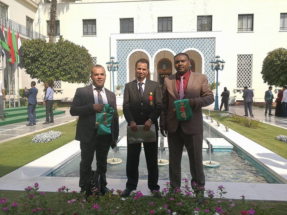 شاب سوداني ينال وسام الشباب النموذج من قبل الجامعة العربية بالقاهرة 1 تكريم السودان مصر