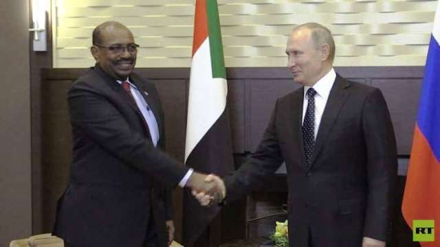 بدخول السفن الحربية هل ستبني روسيا قاعدة في السودان؟ 1 البشير بوتين