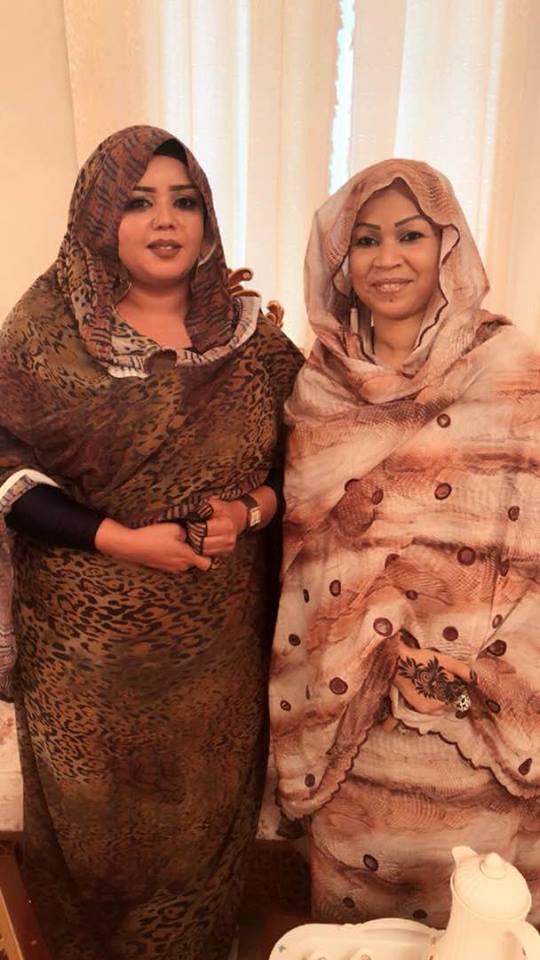 استقبال أردوغاني لندى القلعة بمزل الرئيس التشادي2