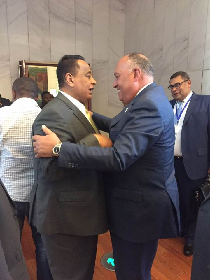 حلايب وإستيراد المنتجات المصرية أهم بنود أجندة الإجتماع الرباعي بين السودان ومصر 1 شكري غندور