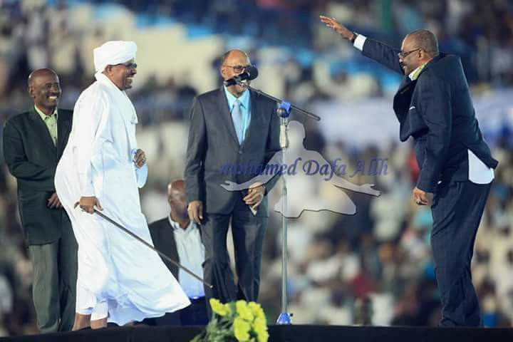 عرضة البشير والكاردينال