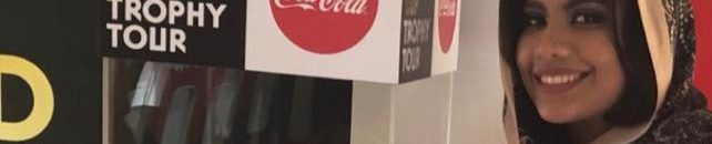 صحفي خليجي: «اللي ما تأهل يتفرج».. كأس العالم في السودان 10 الحسناء لوشي بعد استقبالها لكأس العالم أحب مكان بلدي السودان وأنا فخورة فيك يا بلادي