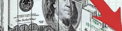 هبوط الدولار