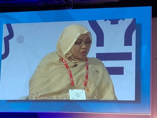 وزيرة الإتصالات وتكنلوجيا المعلومات السودانية من برشلونة: تقدم رؤية السودان للاستفادة من الجيل الخامس "5G" 1 تهاني برشلونة