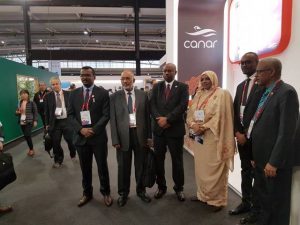 وزيرة الإتصالات وتكنلوجيا المعلومات السودانية من برشلونة: تقدم رؤية السودان للاستفادة من الجيل الخامس "5G" 2 تهاني برشلونة1