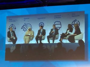 وزيرة الإتصالات وتكنلوجيا المعلومات السودانية من برشلونة: تقدم رؤية السودان للاستفادة من الجيل الخامس "5G" 3 تهاني برشلونة2