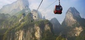 بالفيديو .. «تلفريك» يقذف الركاب في الهواء 10 تلفريك