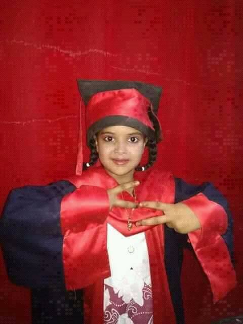 أشهر طفلة سودانية داخل مواقع التواصل تحتفل بتخرجها من الروضة3