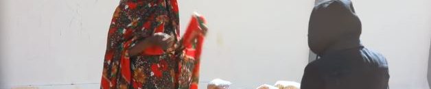 بالفيديو .. تعرف على طريقة السنغاليات فى تحميص الفول السودانى 10 بائعة فول سوداني