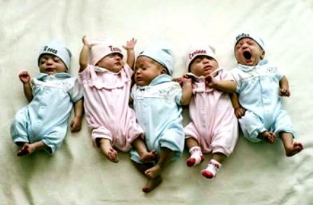 التوائم الخدج الخمسة يخسرون معركة البقاء 1 توائم