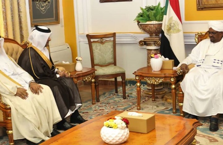 البشير ومبعوث قطر يبحثان سير اتفاق الدوحة للسلام بدارفور 1 عمر ومبعوث قطر