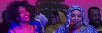 بالفيديو: الفنانة “ندى القلعة” والأثيوبية ” فكر” في هجيج وصخب لافت 10 ندى فكر