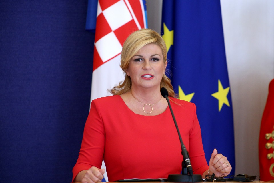 رئيسة كرواتيا كوليندا غرابار كيتاروفيتش