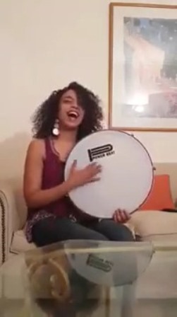 بالفيديو: مقطع لفنانة سودانية بأمريكا يغضب رواد السوشال ميديا 1 عبير