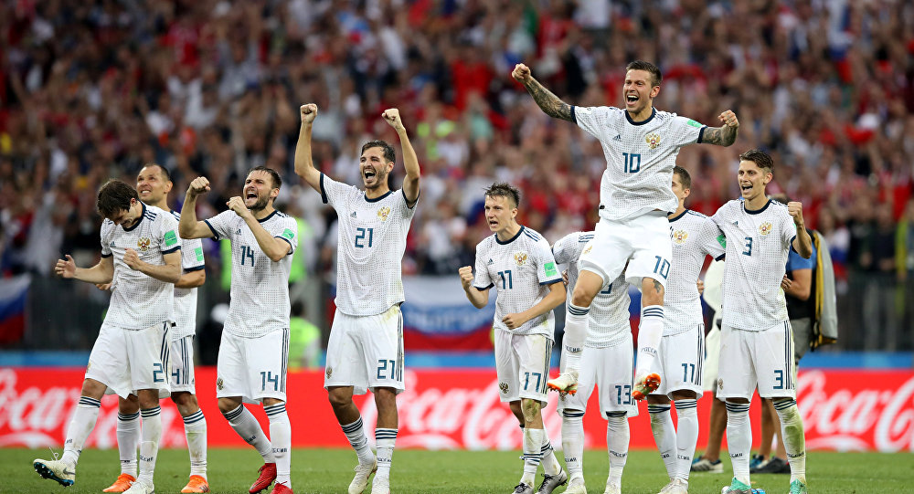 حظر العلم والنشيد الروسي.. الفيفا يمنع إقامة مباريات في روسيا 1 كاس العالم 2018