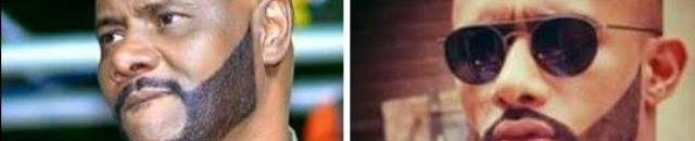 (فرفور) يقلد (لوك) النجم المصري (محمد رمضان) بذقن صناعية 10 فرفور يقلد المصري