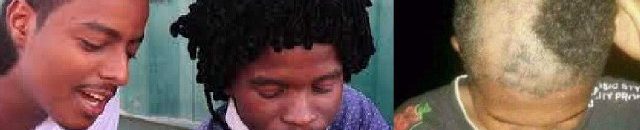 بالفيديو: شباب يستخدمون (الباروكة) بعد حادثة قص الشعر التي نسبت لقوات الدعم السريع ونفتها السلطات 10 حلاقة