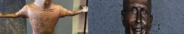 محمد صلاح يتصل بصاحبة التمثال ويوجه لها طلبا ! 10 تمثال صلاح ورونالدو