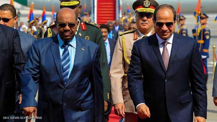 السيسي يستقبل البشير في شرم الشيخ 1 السيسي وبشير