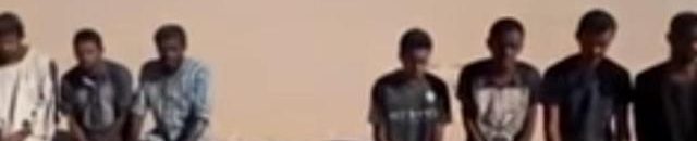 هذا ما قالته أسرة سوداني مخطوف بعد ظهوره مكبلا بليبيا 14 سودانيين ليبيا