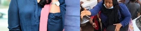 بالصور.. حسناء السودان "لوشي" تغازل شاب المظاهرات الذي انحنى للفتاة وأنقذها: (أريتك راجلي) 12 كرري 1