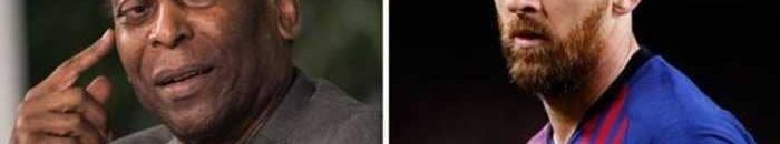 بيليه: ميسي الأفضل وزيدان محظوظ.. لم رفض عرض الريال؟ 10 ميسي وبيليه