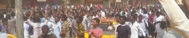 شهود وتلفزيون : قتيلان في محاولة القوات السودانية فض اعتصام الخرطوم 10 مظاهرات الخرطوم