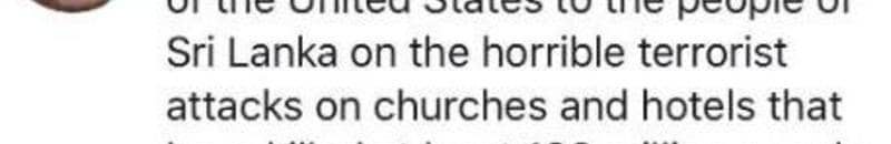 هجمات سريلانكا.. ترامب يرتكب "خطأ كارثيا" جديدا 10 ترامب