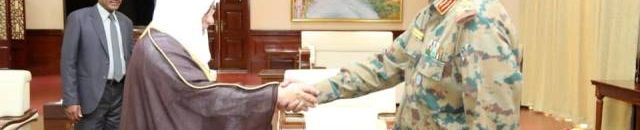 رئيس المجلس العسكري يستقبل السفير السعودي 10 السفير البرهان