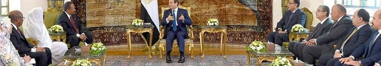 شارع مصر والسودان 10 السيسي حمدوك