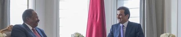 معالي حمدوك يلتقي بالأمير تميم بنيويورك ويشيد بدور قطر المحوري في عملية السلام بدارفور 10 حمدوك تميم