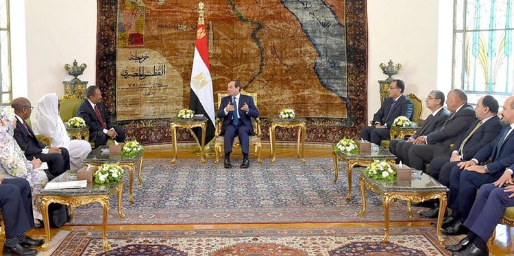 شارع مصر والسودان 1 السيسي حمدوك