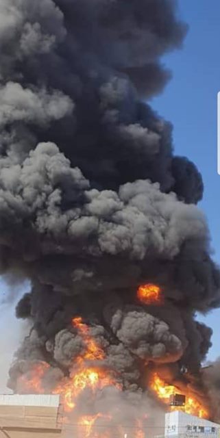 باشمهندس أحمد حيمورة يكتب عن حريق المنطقة الصناعية بحري 1 سيلا