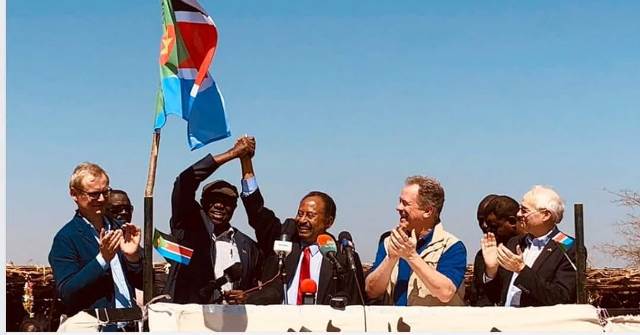 الأمم المتحدة والترويكا تُشيدان بتعاوُن الحكومة والحركة الشعبية 10 كاودا حمدوك