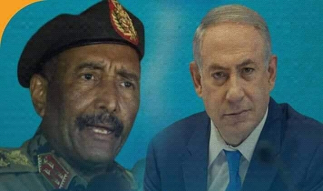 نتنياهو: عايدت "رئيس السودان".. ودول إسلامية أخرى ستقيم علاقات مع إسرائيل 10 نتنياهو البرهان 1
