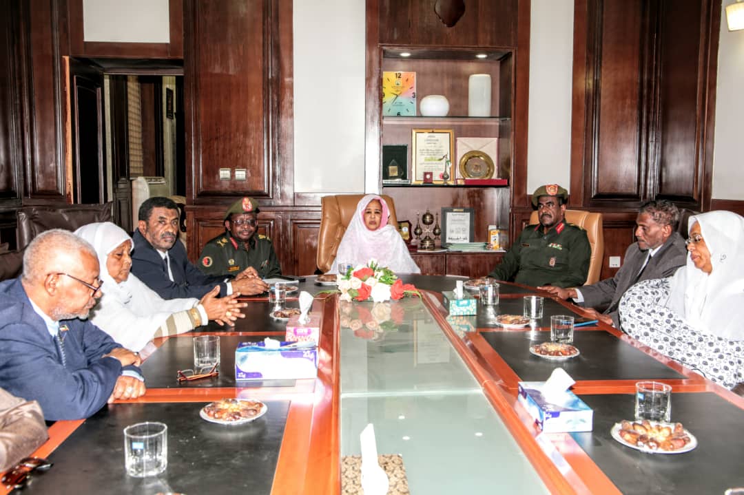 رئيس القضاء تستقبل مدير إدارة القضاء العسكري 10 نعمات