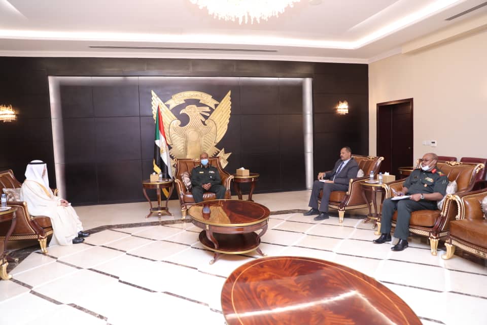 البرهان والجنيبى يبحثان العلاقات السودانية الاماراتية 10 برهان