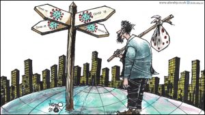 اللاجئون والكورونا