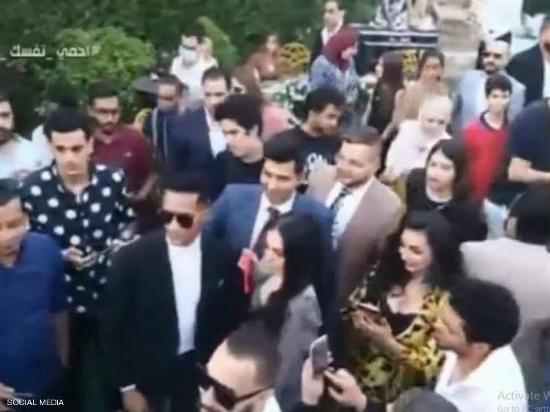 شقيقة محمد رمضان.. حفل زفاف ينتهى في قسم الشرطة 1 محمد رمضان