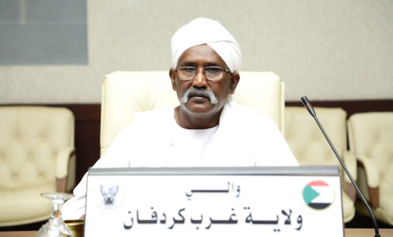 والي غرب كردفان: يد الأمن ستطال كل من حرض وخرب 1 حماد عبدالرحمن