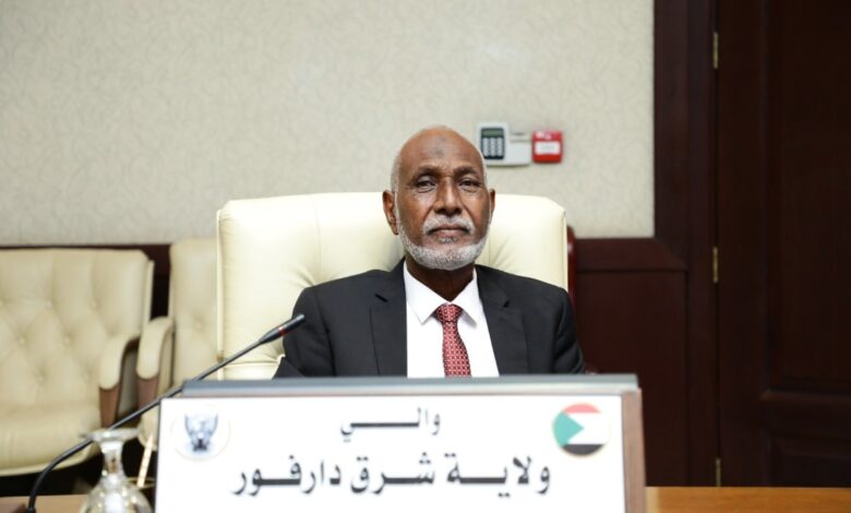 والي شرق دارفور يتفقد مستشفى السلاح الطبي بالضعين 1 محمد عيسى